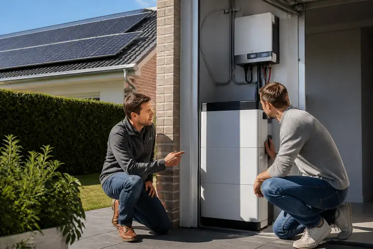 Thuisbatterij kiezen voor zonnepanelen